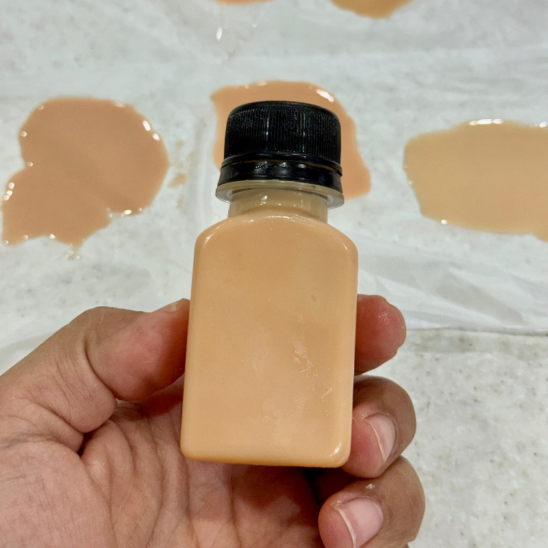 سیلیکون قالبگیری رنگ بدن یا رنگ‌ پوست به همراه هاردنر ۲ درصد 1.0 کیلوگرم