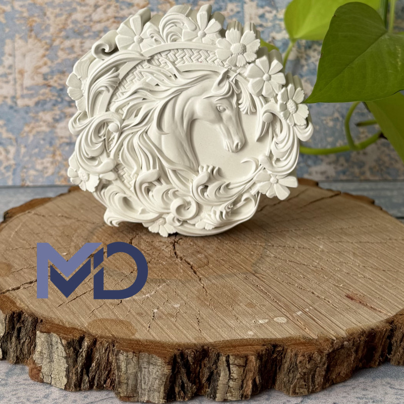 قالب سیلیکونی کتیبه اسب Image One