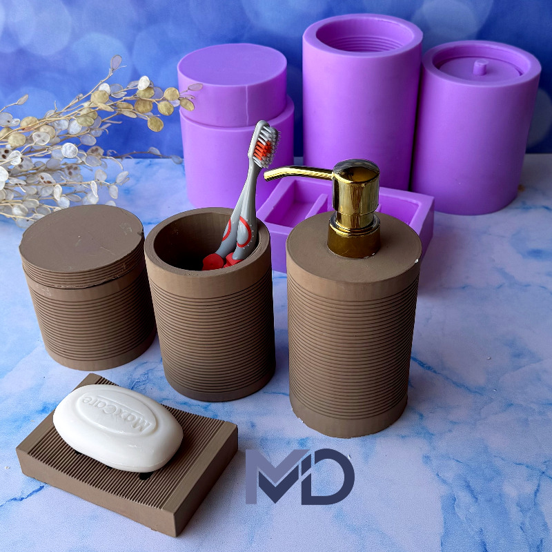 قالب سیلیکونی سرویس بهداشتی شیار افقی